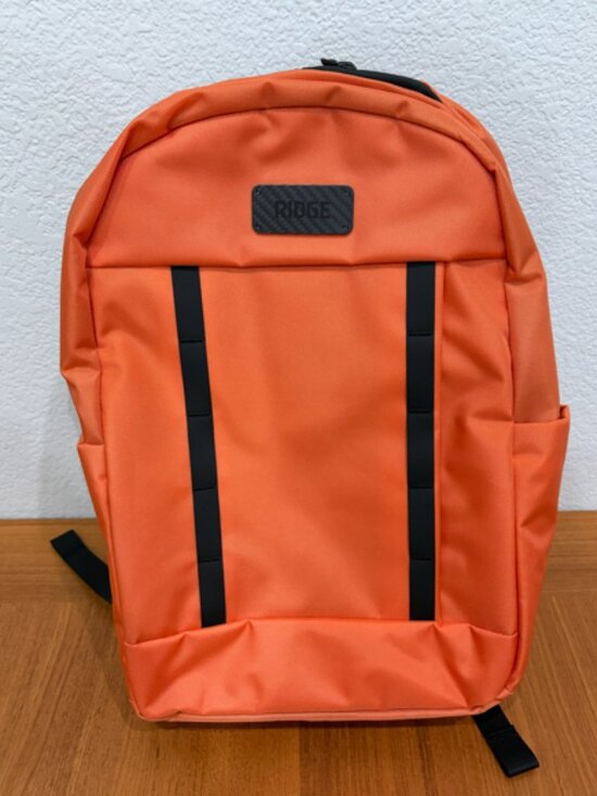 Ridge Other - RIDGE COMMUTER BACKPACK COLLOR BASECAMP ORANGE MATERIAL BALLISTIC NYLON SIZE 18L